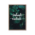 Picture of Palm Inhale Exhale _GroupedProduct_Rectangle_Portrait_Framed_Matted_