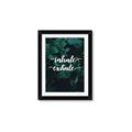 Picture of Palm Inhale Exhale _GroupedProduct_Rectangle_Portrait_Framed_Matted_