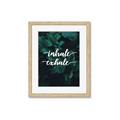 Picture of Palm Inhale Exhale _GroupedProduct_Rectangle_Portrait_Framed_Matted_