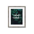 Picture of Palm Inhale Exhale _GroupedProduct_Rectangle_Portrait_Framed_Matted_