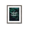 Picture of Palm Inhale Exhale _GroupedProduct_Rectangle_Portrait_Framed_Matted_