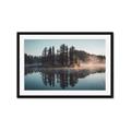 Picture of Reflection on the Lake _GroupedProduct_Rectangle_Landscape_Photography _GroupedProduct_Rectangle_Landscape_Framed_Matted_