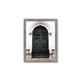 Picture of Green wooden door _GroupedProduct_Rectangle_Portrait_Photography _GroupedProduct_Rectangle_Portrait_Framed_Matted_