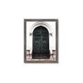 Picture of Green wooden door _GroupedProduct_Rectangle_Portrait_Photography _GroupedProduct_Rectangle_Portrait_Framed_Matted_