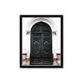 Picture of Green wooden door _GroupedProduct_Rectangle_Portrait_Photography _GroupedProduct_Rectangle_Portrait_Framed_Matted_
