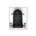 Picture of Green wooden door _GroupedProduct_Rectangle_Portrait_Photography _GroupedProduct_Rectangle_Portrait_Framed_Matted_