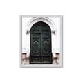 Picture of Green wooden door _GroupedProduct_Rectangle_Portrait_Photography _GroupedProduct_Rectangle_Portrait_Framed_Matted_