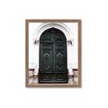 Picture of Green wooden door _GroupedProduct_Rectangle_Portrait_Photography _GroupedProduct_Rectangle_Portrait_Framed_Matted_