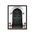 Picture of Green wooden door _GroupedProduct_Rectangle_Portrait_Photography _GroupedProduct_Rectangle_Portrait_Framed_Matted_