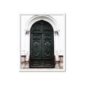Picture of Green wooden door _GroupedProduct_Rectangle_Portrait_Photography _GroupedProduct_Rectangle_Portrait_Framed_Matted_