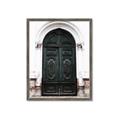 Picture of Green wooden door _GroupedProduct_Rectangle_Portrait_Photography _GroupedProduct_Rectangle_Portrait_Framed_Matted_