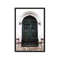 Picture of Green wooden door _GroupedProduct_Rectangle_Portrait_Photography _GroupedProduct_Rectangle_Portrait_Framed_Matted_