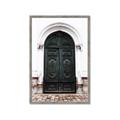 Picture of Green wooden door _GroupedProduct_Rectangle_Portrait_Photography _GroupedProduct_Rectangle_Portrait_Framed_Matted_