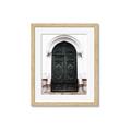Picture of Green wooden door _GroupedProduct_Rectangle_Portrait_Photography _GroupedProduct_Rectangle_Portrait_Framed_Matted_