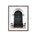Picture of Green wooden door _GroupedProduct_Rectangle_Portrait_Photography _GroupedProduct_Rectangle_Portrait_Framed_Matted_