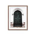 Picture of Green wooden door _GroupedProduct_Rectangle_Portrait_Photography _GroupedProduct_Rectangle_Portrait_Framed_Matted_