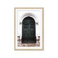 Picture of Green wooden door _GroupedProduct_Rectangle_Portrait_Photography _GroupedProduct_Rectangle_Portrait_Framed_Matted_