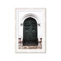 Picture of Green wooden door _GroupedProduct_Rectangle_Portrait_Photography _GroupedProduct_Rectangle_Portrait_Framed_Matted_