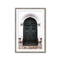 Picture of Green wooden door _GroupedProduct_Rectangle_Portrait_Photography _GroupedProduct_Rectangle_Portrait_Framed_Matted_