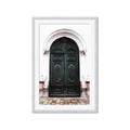 Picture of Green wooden door _GroupedProduct_Rectangle_Portrait_Photography _GroupedProduct_Rectangle_Portrait_Framed_Matted_
