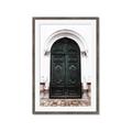 Picture of Green wooden door _GroupedProduct_Rectangle_Portrait_Photography _GroupedProduct_Rectangle_Portrait_Framed_Matted_