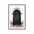 Picture of Green wooden door _GroupedProduct_Rectangle_Portrait_Photography _GroupedProduct_Rectangle_Portrait_Framed_Matted_