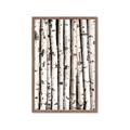 Picture of Birch Logs _GroupedProduct_Rectangle_Portrait_Photography _GroupedProduct_Rectangle_Portrait_Framed_Matted_