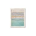 Picture of Amazing beach with Umbrellas   _GroupedProduct_Rectangle_Portrait_Photography _GroupedProduct_Rectangle_Portrait_Framed_Matted_