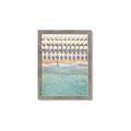 Picture of Amazing beach with Umbrellas   _GroupedProduct_Rectangle_Portrait_Photography _GroupedProduct_Rectangle_Portrait_Framed_Matted_