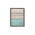 Picture of Amazing beach with Umbrellas   _GroupedProduct_Rectangle_Portrait_Photography _GroupedProduct_Rectangle_Portrait_Framed_Matted_