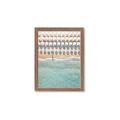 Picture of Amazing beach with Umbrellas   _GroupedProduct_Rectangle_Portrait_Photography _GroupedProduct_Rectangle_Portrait_Framed_Matted_