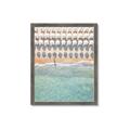 Picture of Amazing beach with Umbrellas   _GroupedProduct_Rectangle_Portrait_Photography _GroupedProduct_Rectangle_Portrait_Framed_Matted_