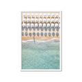 Picture of Amazing beach with Umbrellas   _GroupedProduct_Rectangle_Portrait_Photography _GroupedProduct_Rectangle_Portrait_Framed_Matted_