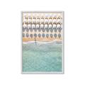 Picture of Amazing beach with Umbrellas   _GroupedProduct_Rectangle_Portrait_Photography _GroupedProduct_Rectangle_Portrait_Framed_Matted_