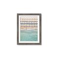 Picture of Amazing beach with Umbrellas   _GroupedProduct_Rectangle_Portrait_Photography _GroupedProduct_Rectangle_Portrait_Framed_Matted_
