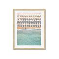 Picture of Amazing beach with Umbrellas   _GroupedProduct_Rectangle_Portrait_Photography _GroupedProduct_Rectangle_Portrait_Framed_Matted_
