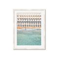 Picture of Amazing beach with Umbrellas   _GroupedProduct_Rectangle_Portrait_Photography _GroupedProduct_Rectangle_Portrait_Framed_Matted_
