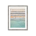 Picture of Amazing beach with Umbrellas   _GroupedProduct_Rectangle_Portrait_Photography _GroupedProduct_Rectangle_Portrait_Framed_Matted_