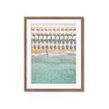 Picture of Amazing beach with Umbrellas   _GroupedProduct_Rectangle_Portrait_Photography _GroupedProduct_Rectangle_Portrait_Framed_Matted_