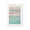 Picture of Amazing beach with Umbrellas   _GroupedProduct_Rectangle_Portrait_Photography _GroupedProduct_Rectangle_Portrait_Framed_Matted_
