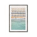 Picture of Amazing beach with Umbrellas   _GroupedProduct_Rectangle_Portrait_Photography _GroupedProduct_Rectangle_Portrait_Framed_Matted_