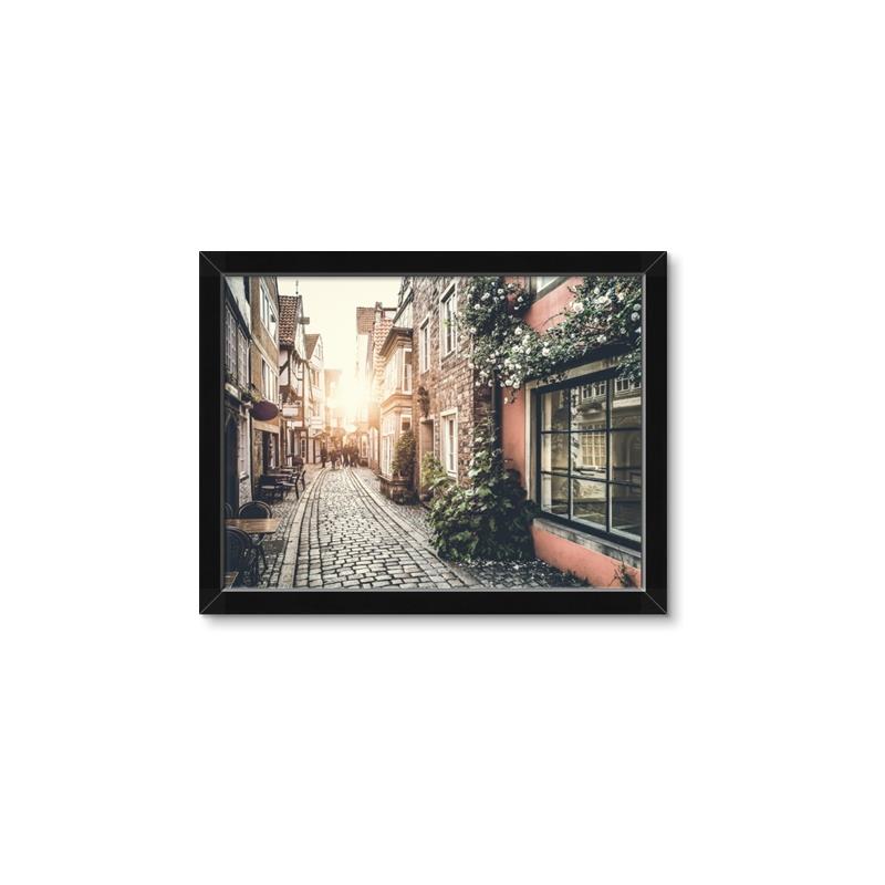 Picture of Old Town in Europe _GroupedProduct_Rectangle_Landscape_Photography _GroupedProduct_Rectangle_Landscape_Framed_Matted_