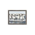 Picture of White Horses _GroupedProduct_Rectangle_Landscape_Photography _GroupedProduct_Rectangle_Landscape_Framed_Matted_