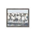 Picture of White Horses _GroupedProduct_Rectangle_Landscape_Photography _GroupedProduct_Rectangle_Landscape_Framed_Matted_