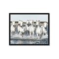 Picture of White Horses _GroupedProduct_Rectangle_Landscape_Photography _GroupedProduct_Rectangle_Landscape_Framed_Matted_