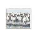 Picture of White Horses _GroupedProduct_Rectangle_Landscape_Photography _GroupedProduct_Rectangle_Landscape_Framed_Matted_
