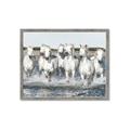 Picture of White Horses _GroupedProduct_Rectangle_Landscape_Photography _GroupedProduct_Rectangle_Landscape_Framed_Matted_