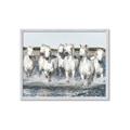 Picture of White Horses _GroupedProduct_Rectangle_Landscape_Photography _GroupedProduct_Rectangle_Landscape_Framed_Matted_