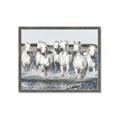 Picture of White Horses _GroupedProduct_Rectangle_Landscape_Photography _GroupedProduct_Rectangle_Landscape_Framed_Matted_