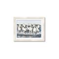 Picture of White Horses _GroupedProduct_Rectangle_Landscape_Photography _GroupedProduct_Rectangle_Landscape_Framed_Matted_